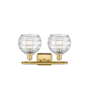 Innovations Lighting Deco Swirl 2 Light 16" Bath Vanity Light 516-2W-SG-G1213-8