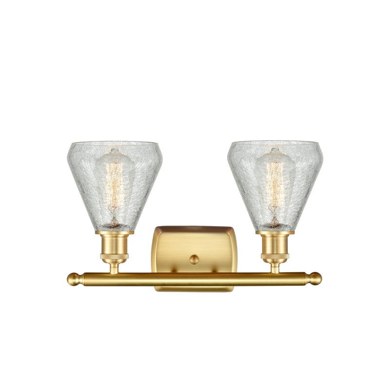 Innovations Lighting Conesus 2 Light Bath Vanity Light Part Of The Ballston Collection 516-2W-SG-G275-LED