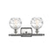 Innovations Lighting Deco Swirl 2 Light 16" Bath Vanity Light 516-2W-SN-G1213-6-LED