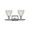 Innovations Lighting Conesus 2 Light Bath Vanity Light Part Of The Ballston Collection 516-2W-SN-G275