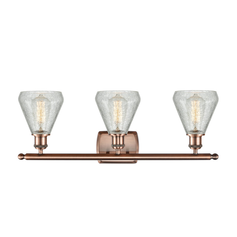 Innovations Lighting Conesus 3 Light Bath Vanity Light Part Of The Ballston Collection 516-3W-AC-G275-LED