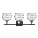 Innovations Lighting Deco Swirl 3 Light 26" Bath Vanity Light 516-3W-BAB-G1213-8-LED