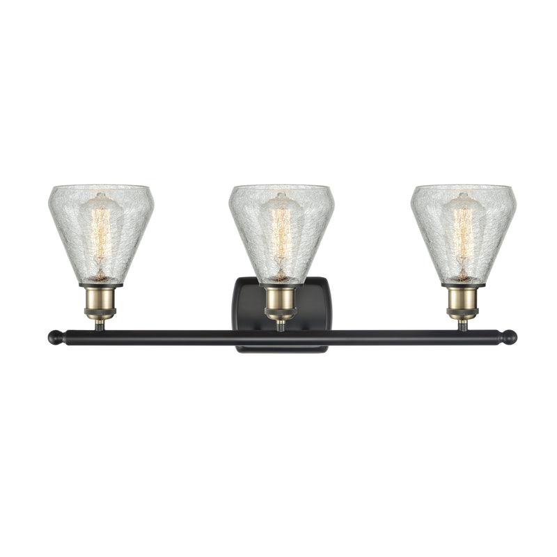 Innovations Lighting Conesus 3 Light Bath Vanity Light Part Of The Ballston Collection 516-3W-BAB-G275-LED