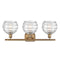 Innovations Lighting Deco Swirl 3 Light 26" Bath Vanity Light 516-3W-BB-G1213-8