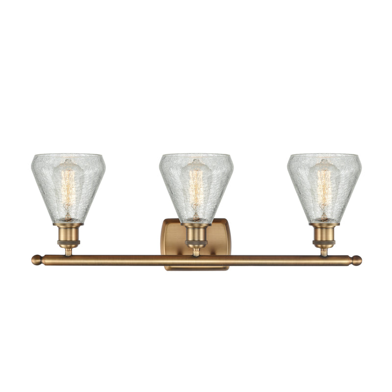 Innovations Lighting Conesus 3 Light Bath Vanity Light Part Of The Ballston Collection 516-3W-BB-G275-LED