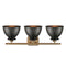 Innovations Lighting Adirondack 3 Light Bath Vanity Light Part Of The Ballston Collection 516-3W-BB-M14-BK-LED