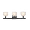 Innovations Lighting Dayton 3 Light Bath Vanity Light Part Of The Ballston Collection 516-3W-BK-G411