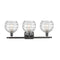 Innovations Lighting Deco Swirl 3 Light 26" Bath Vanity Light 516-3W-OB-G1213-8