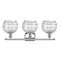 Innovations Lighting Deco Swirl 3 Light 26" Bath Vanity Light 516-3W-PN-G1213-8