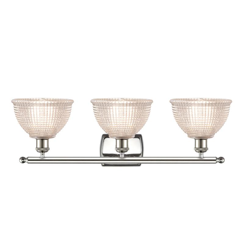 Innovations Lighting Arietta 3 Light Bath Vanity Light Part Of The Ballston Collection 516-3W-PN-G422-LED