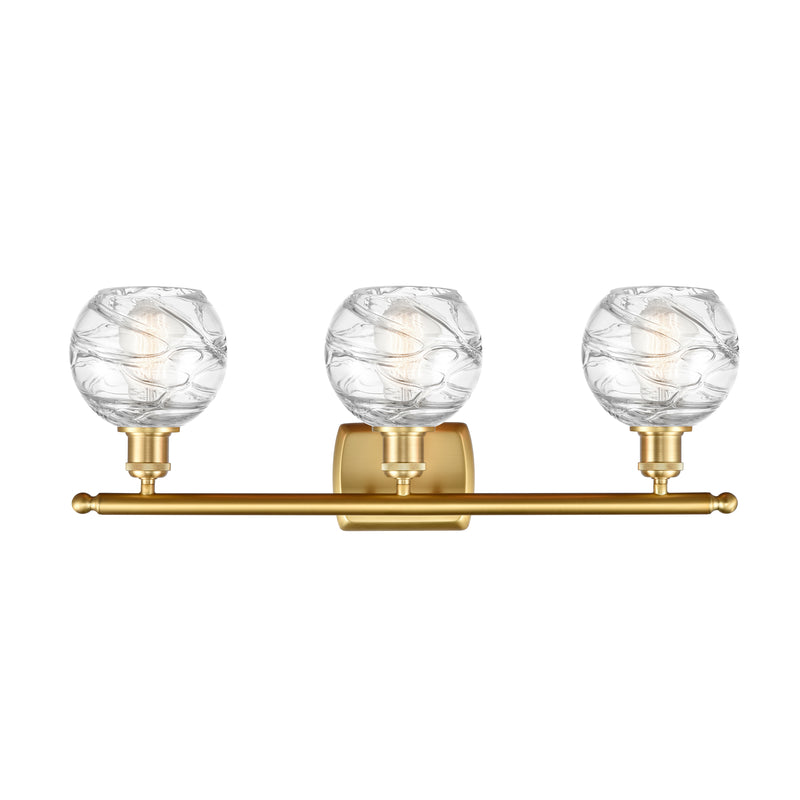 Innovations Lighting Deco Swirl 3 Light 26" Bath Vanity Light 516-3W-SG-G1213-6