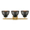 Innovations Lighting Adirondack 3 Light Bath Vanity Light Part Of The Ballston Collection 516-3W-SG-M14-BK-LED