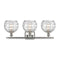 Innovations Lighting Deco Swirl 3 Light 26" Bath Vanity Light 516-3W-SN-G1213-8