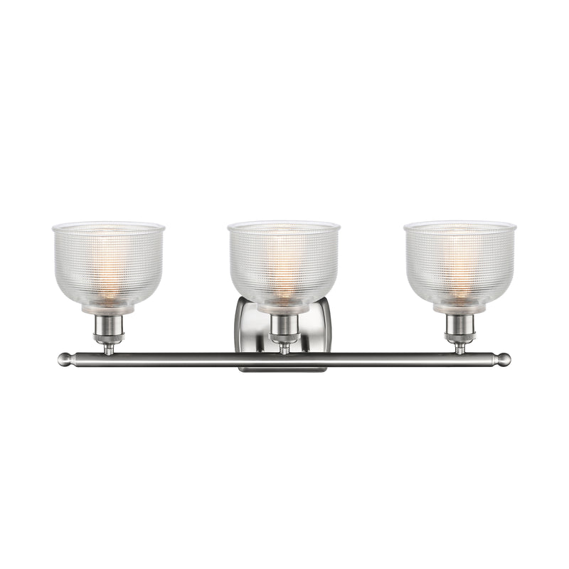 Innovations Lighting Dayton 3 Light Bath Vanity Light Part Of The Ballston Collection 516-3W-SN-G412-LED