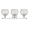 Innovations Lighting Deco Swirl 3 Light 26" Bath Vanity Light 516-3W-WPC-G1213-8