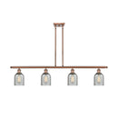 Caledonia Island Light shown in the Antique Copper finish with a Charcoal shade