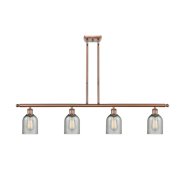 Caledonia Island Light shown in the Antique Copper finish with a Charcoal shade