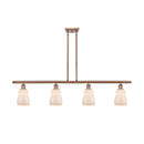 Ellery Island Light shown in the Antique Copper finish with a White shade