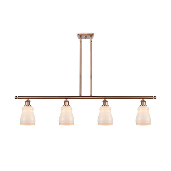 Ellery Island Light shown in the Antique Copper finish with a White shade