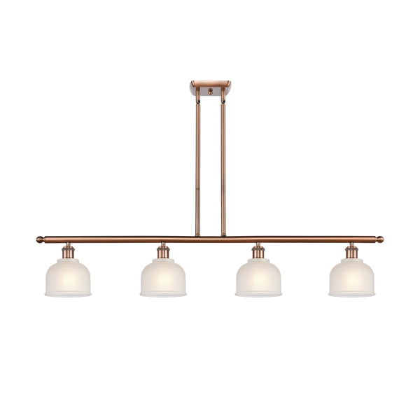 Dayton Island Light shown in the Antique Copper finish with a White shade