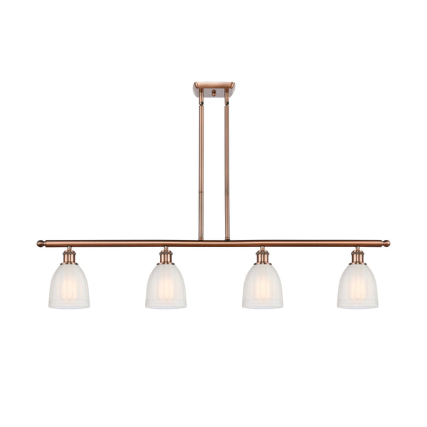 Brookfield Island Light shown in the Antique Copper finish with a White shade