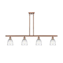 Brookfield Island Light shown in the Antique Copper finish with a Clear shade