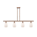 Eaton Island Light shown in the Antique Copper finish with a Matte White shade