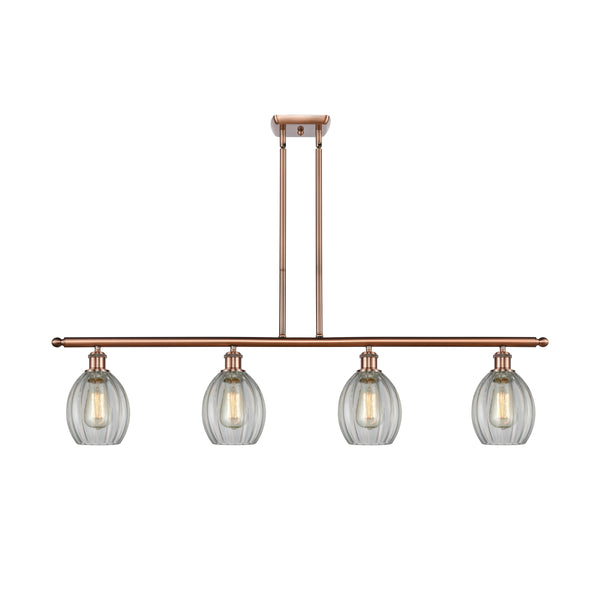 Eaton Island Light shown in the Antique Copper finish with a Clear shade