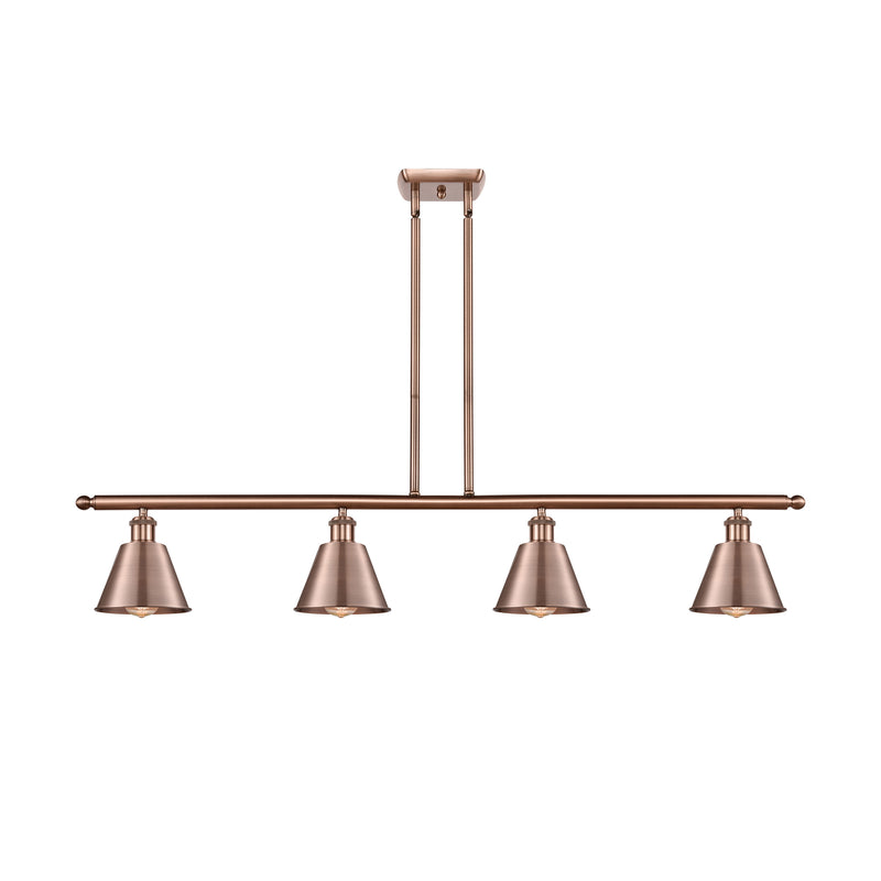 Smithfield Island Light shown in the Antique Copper finish with a Antique Copper shade