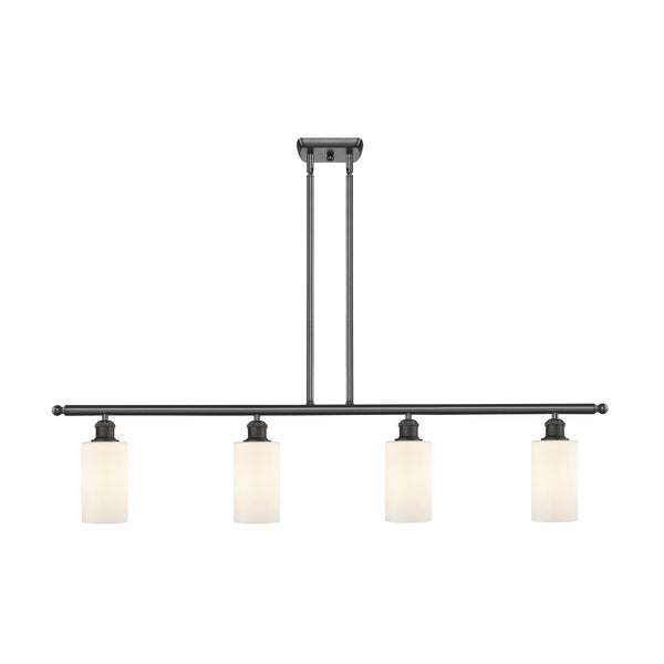 Clymer Island Light shown in the Oil Rubbed Bronze finish with a Matte White shade