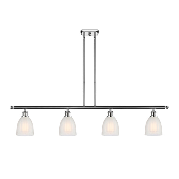 Brookfield Island Light shown in the Polished Chrome finish with a White shade