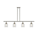 Caledonia Island Light shown in the Polished Nickel finish with a Mica shade