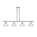 Arietta Island Light shown in the Polished Nickel finish with a Clear shade