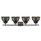 Innovations Lighting Adirondack 4 Light Bath Vanity Light Part Of The Ballston Collection 516-4W-BAB-M14-BK