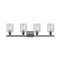 Innovations Lighting Cobbleskill 4 Light Bath Vanity Light Part Of The Ballston Collection 516-4W-BK-G112