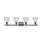 Innovations Lighting Conesus 4 Light Bath Vanity Light Part Of The Ballston Collection 516-4W-BK-G275-LED