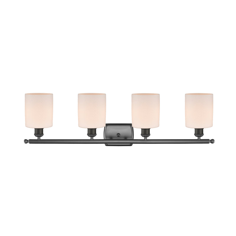 Innovations Lighting Cobbleskill 4 Light Bath Vanity Light Part Of The Ballston Collection 516-4W-OB-G111-LED