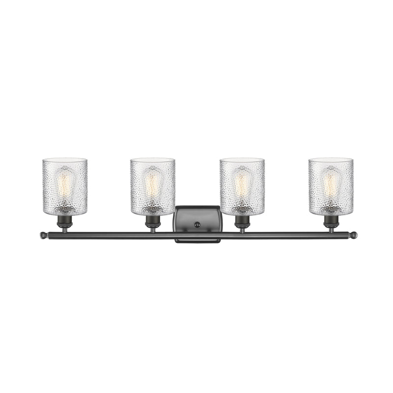 Innovations Lighting Cobbleskill 4 Light Bath Vanity Light Part Of The Ballston Collection 516-4W-OB-G112-LED