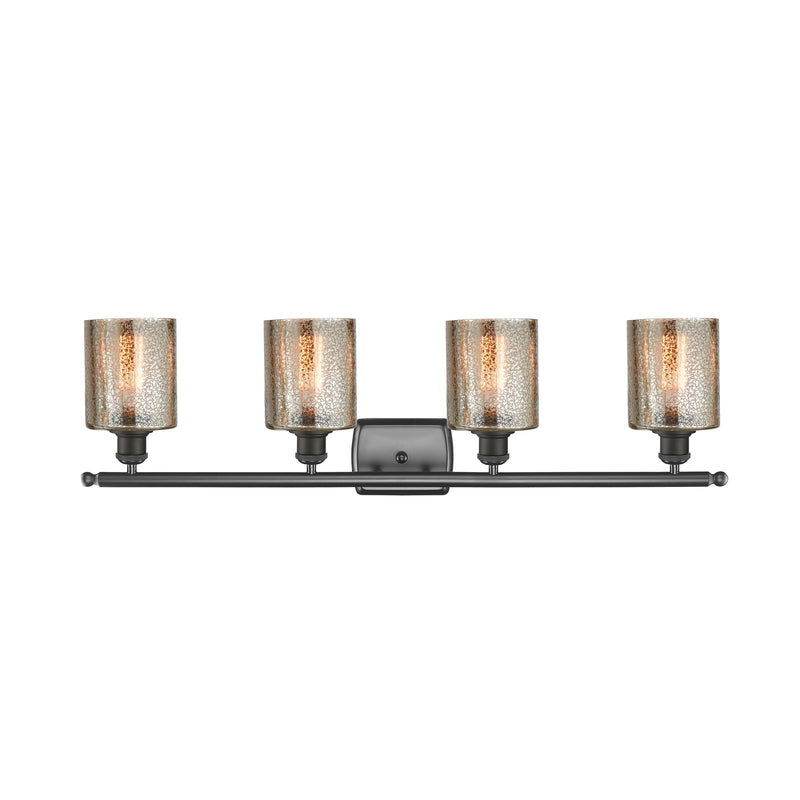 Innovations Lighting Cobbleskill 4 Light Bath Vanity Light Part Of The Ballston Collection 516-4W-OB-G116-LED