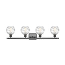 Innovations Lighting Deco Swirl 4 Light 36" Bath Vanity Light 516-4W-OB-G1213-6