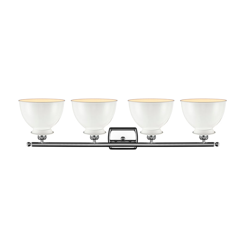 Innovations Lighting Adirondack 4 Light Bath Vanity Light Part Of The Ballston Collection 516-4W-PC-M14-W-LED