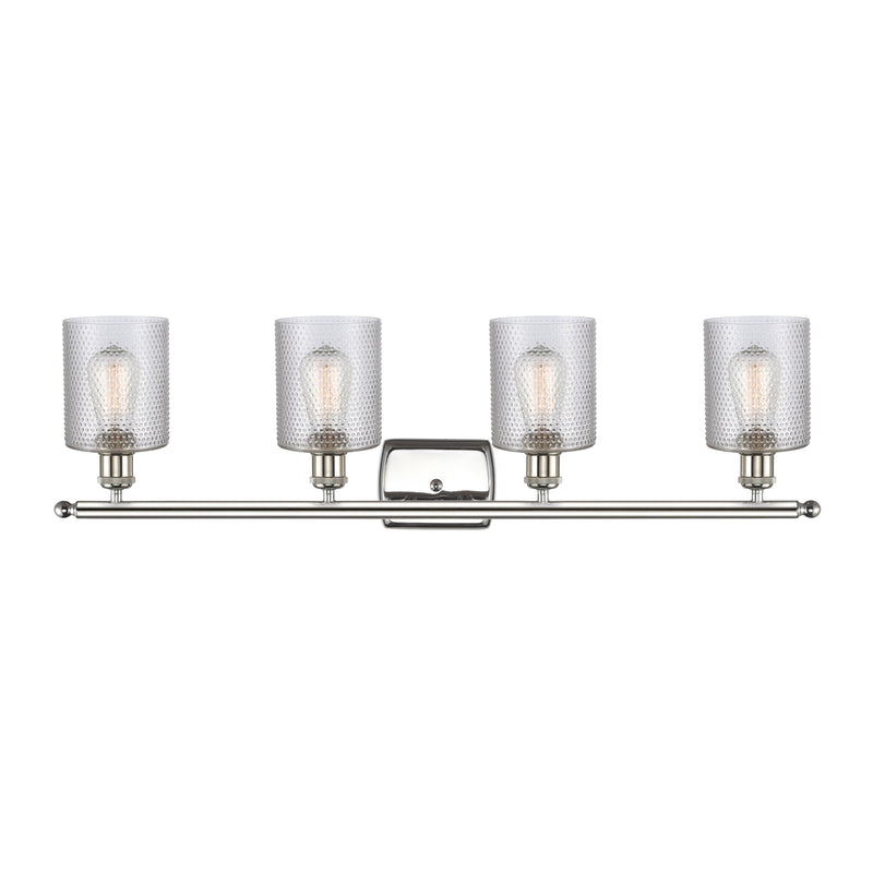 Innovations Lighting Cobbleskill 4 Light Bath Vanity Light Part Of The Ballston Collection 516-4W-PN-G112-LED