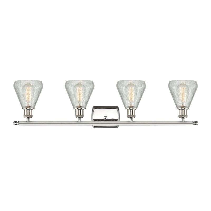 Innovations Lighting Conesus 4 Light Bath Vanity Light Part Of The Ballston Collection 516-4W-PN-G275