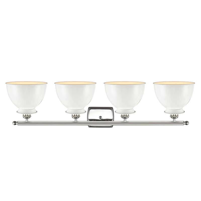 Innovations Lighting Adirondack 4 Light Bath Vanity Light Part Of The Ballston Collection 516-4W-PN-M14-W-LED
