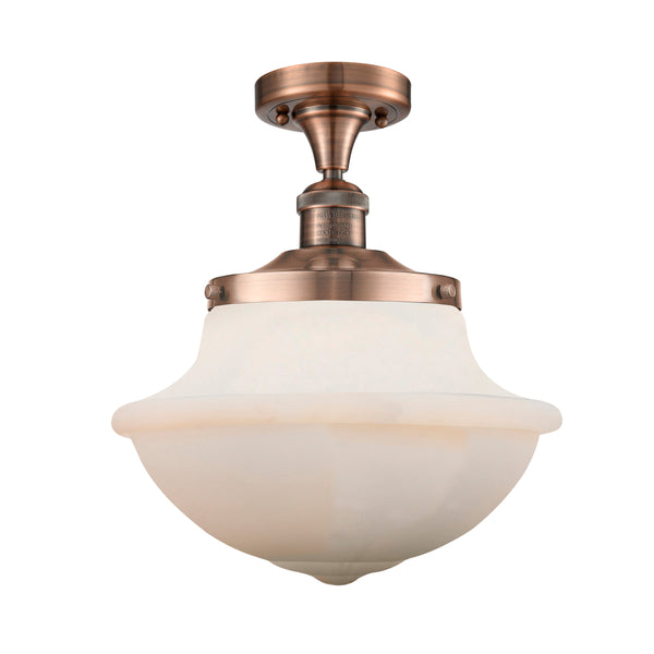 Innovations Lighting Oxford 1 Light 11.75" Semi-Flush Mount 517-1CH-AC-G541