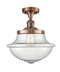 Innovations Lighting Oxford 1 Light 11.75" Semi-Flush Mount 517-1CH-AC-G544-LED