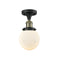 Innovations Lighting Beacon 1 Light 6" Semi-Flush Mount 517-1CH-BAB-G201-6