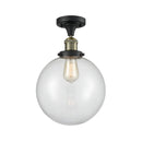 Innovations Lighting Beacon 1 Light 10" Semi-Flush Mount 517-1CH-BAB-G202-10