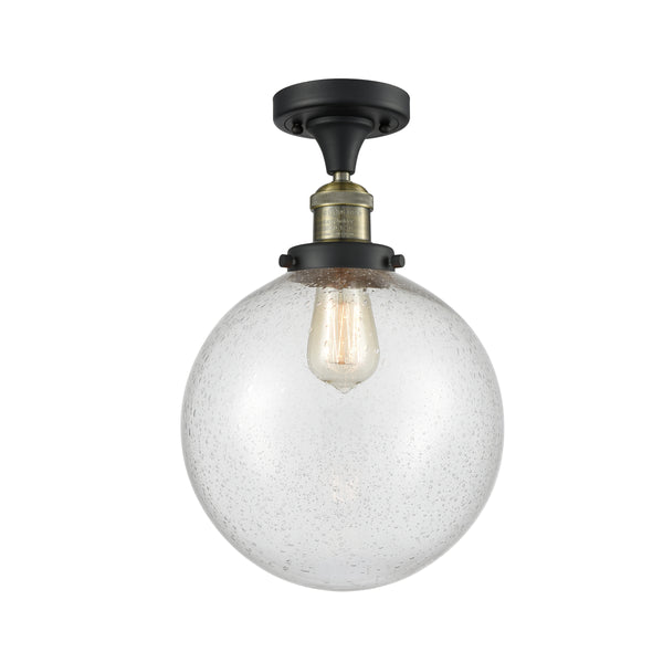 Innovations Lighting Beacon 1 Light 10" Semi-Flush Mount 517-1CH-BAB-G204-10