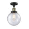 Innovations Lighting Beacon 1 Light 8" Semi-Flush Mount 517-1CH-BAB-G204-8
